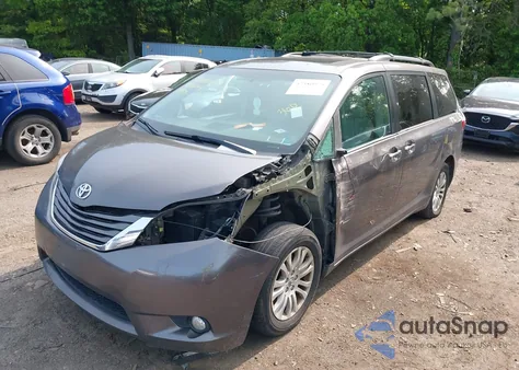 2017 Toyota Sienna Xle Premium 8 Passenger из США, поврежденный, VIN 5TDYZ3DC0HS864831